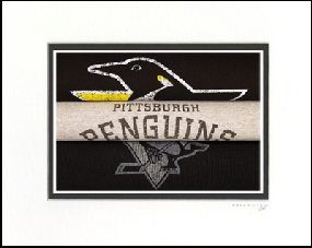 Pittsburgh Penguins Vintage T-Shirt Sports Art